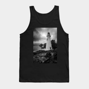 Lighthouse At Marblehead Tank Top